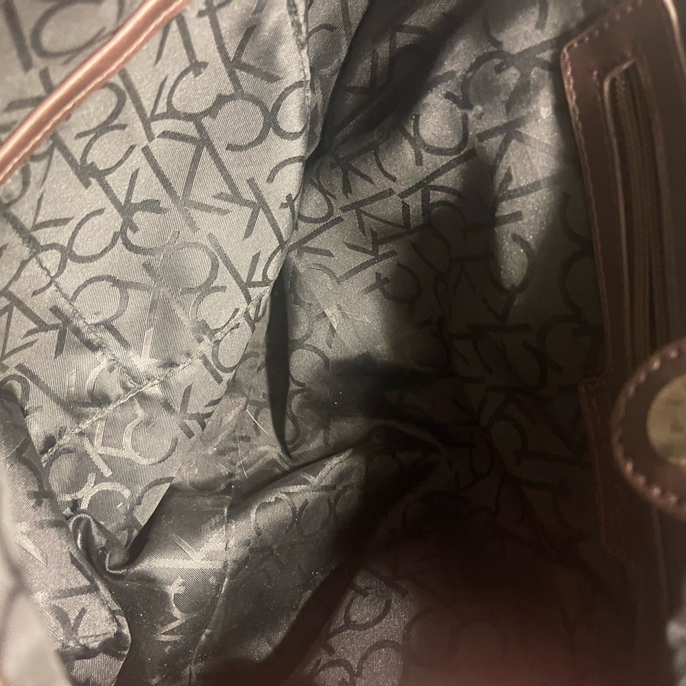 Calvin Klein Handbag Black Brown - Picture 4 of 5